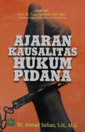 Ajaran Kausalitas Hukum Pidana