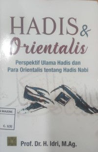 Hadis Dan orientalis, 
