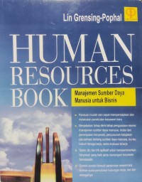 Human Resources Book : Manajemen Sumber Daya Manusia untuk Bisnis
