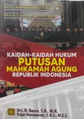 Kaidah-kaidah Hukum Putusan Mahkamah Agung Republik Indonesia