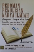 PEDOMAN PENULISAN KARYA ILMIAH