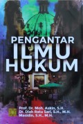 Pengantar Ilmu Hukum